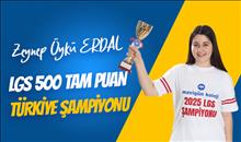 LGS'de 500 TAM PUAN