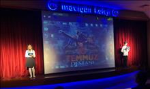 MAVİGÜN 15 TEMMUZ ŞEHİTLERİNİ UNUTMADI